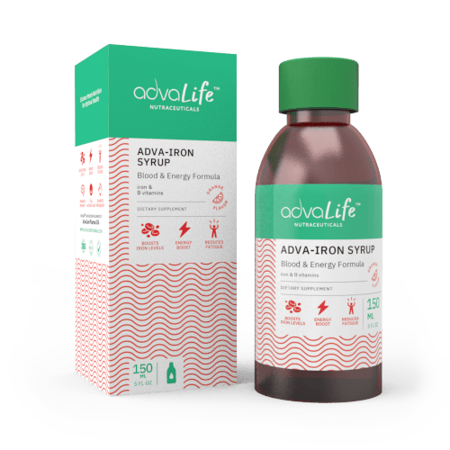 Sirop de Fer + B Complex (1 boîte et 1 bouteille)