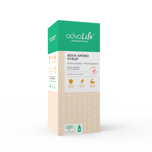 Sirop d'Acides Aminés + Multivitamines (boîte de bouteilles) Sirop d'Acides Aminés + Multivitamines (boîte de bouteilles)