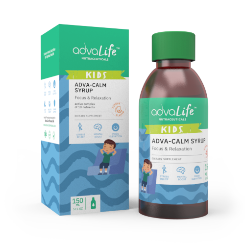 Sirop de Soutien Anti-Anxiété (1 boîte et 1 bouteille)