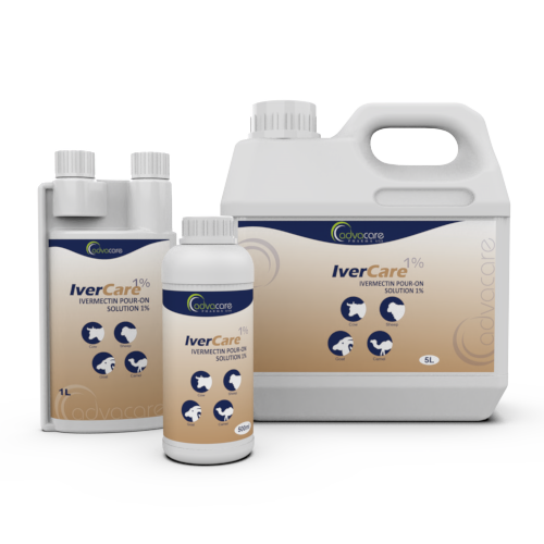 Solución Pour-On de Ivermectina (500ml botella)
