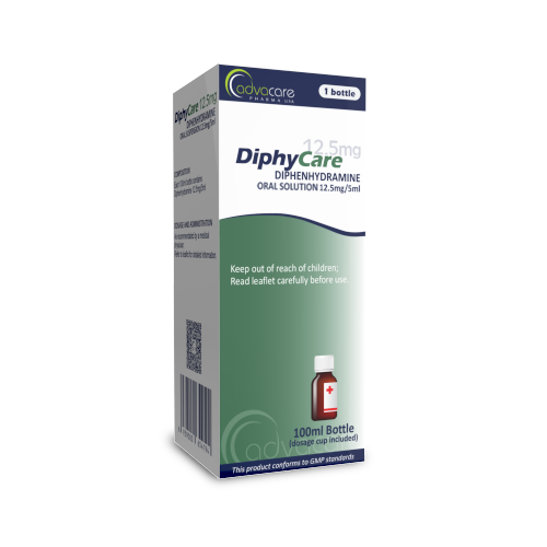 Solución Oral de Difenhidramina (caja de 1 frasco) Solución Oral de Difenhidramina (caja de 1 frasco)