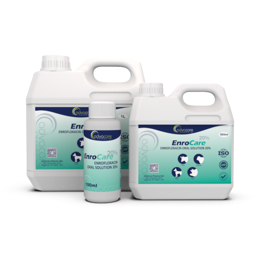 Solución Oral de Enrofloxacina (100ml botella, 500botella de ml y 1botella de L)