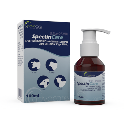 Solution Orale de Spectinomycine HCl + Sulfate de Colistine (1 boîte et 1 bouteille) Solution Orale de Spectinomycine HCl + Sulfate de Colistine (1 boîte et 1 bouteille)