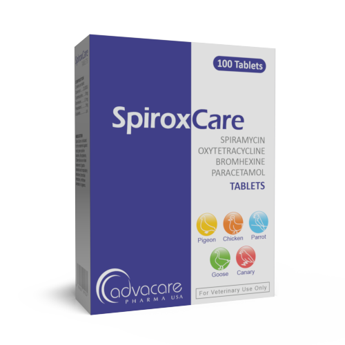 Spiramycin + Oxytetracycline + Bromhexine + Paracetamol Tablets (box of 100 tablets) Spiramycin + Oxytetracycline + Bromhexine + Paracetamol Tablets (box of 100 tablets)