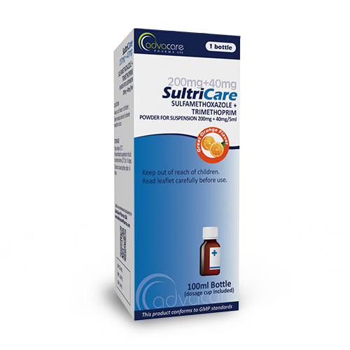 Sulfamethoxazole + Trimethoprim (Co-Trimoxazole) for Oral Suspension (box of 1 bottle) Sulfamethoxazole + Trimethoprim (Co-Trimoxazole) for Oral Suspension (box of 1 bottle)