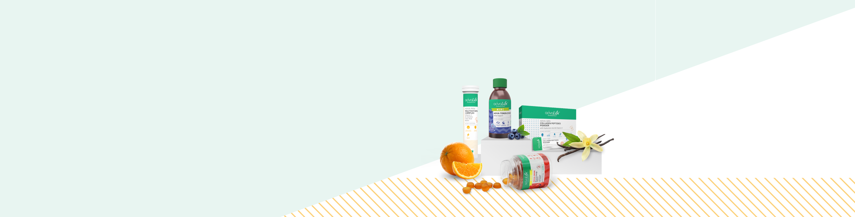 Gama de suplementos AdvaLife con mejor sabor. Gama de suplementos AdvaLife con mejor sabor.