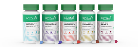 Health and nutrition supplements in capsules manufactured by AdvaCare Pharma. Health and nutrition supplements in capsules manufactured by AdvaCare Pharma.