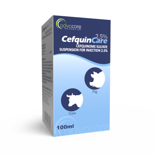 Suspensión Inyectable de Cefquinome Sulfato ((caja de 1 viales) Suspensión Inyectable de Cefquinome Sulfato ((caja de 1 viales)