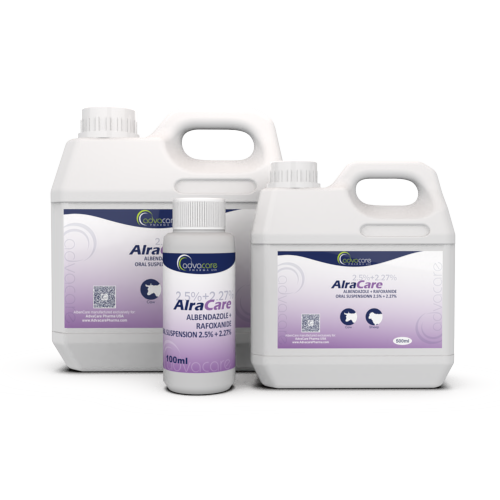 Suspensión Oral de Albendazol + Rafoxanida (100ml botella, 500botella de ml y 1botella de L) Suspensión Oral de Albendazol + Rafoxanida (100ml botella, 500botella de ml y 1botella de L)