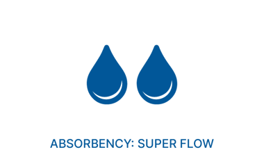 Tampons XtraDry Super Flow
