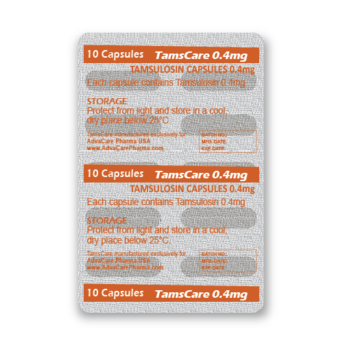 Cápsulas de Tamsulosina HCl (blíster de 10 cápsulas)
