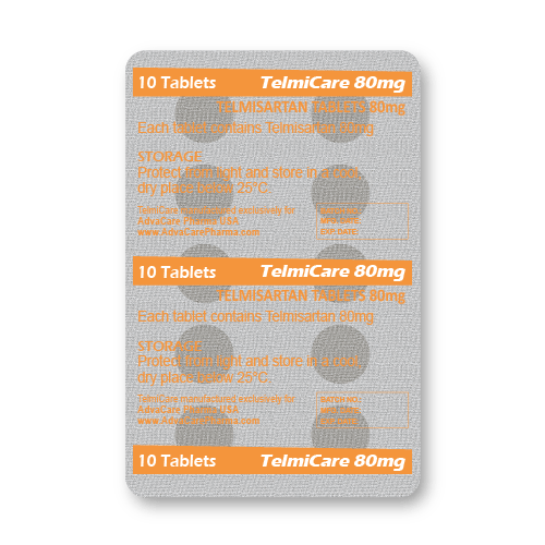 Comprimés de Telmisartan (blister de 10 comprimés)