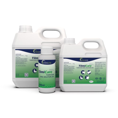 Tilmicosin Oral Solution (100ml bottle, 500ml bottle and 1L bottle) Tilmicosin Oral Solution (100ml bottle, 500ml bottle and 1L bottle)