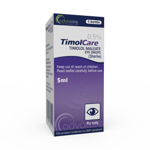 Gotas Oftálmicas de Maleato de Timolol (caja de 1 frasco)