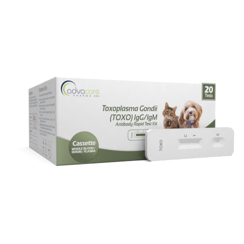 Toxoplasma Gondii (TOXO) IgG/IgM Test Kit (box of 20 diagnostic tests)