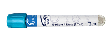 Tube de prélèvement sanguin PT - Citrate de sodium à 3,2 (Bleu) Tube de prélèvement sanguin PT - Citrate de sodium à 3,2 (Bleu)