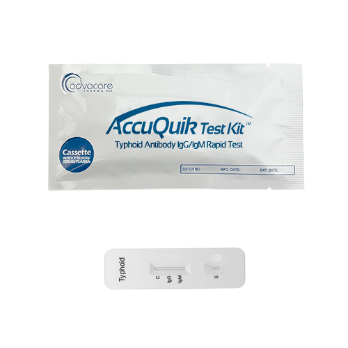 Typhoid Test Kit (pouch of 1 kit) Typhoid Test Kit (pouch of 1 kit)