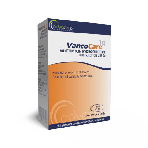 Vancomycin for Injection (box of 1 vial)