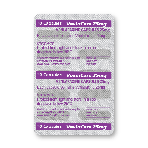 Cápsulas de Liberación Prolongada de Venlafaxina (blíster de 10 cápsulas)