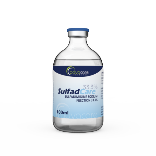Injection de Sulfadimidine Sodique (1 flacon)