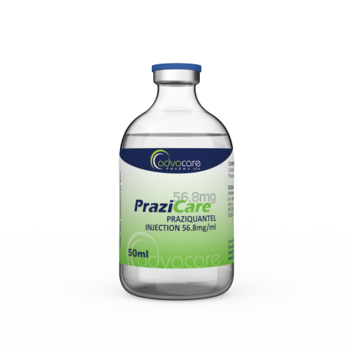 Inyección de Praziquantel (1 frasco)