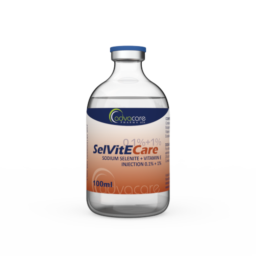 Inyección de Seleniato Sódico + Vitamina E (1 frasco)