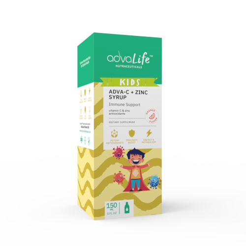 Vitamin C + Zinc Syrup (box of bottle)