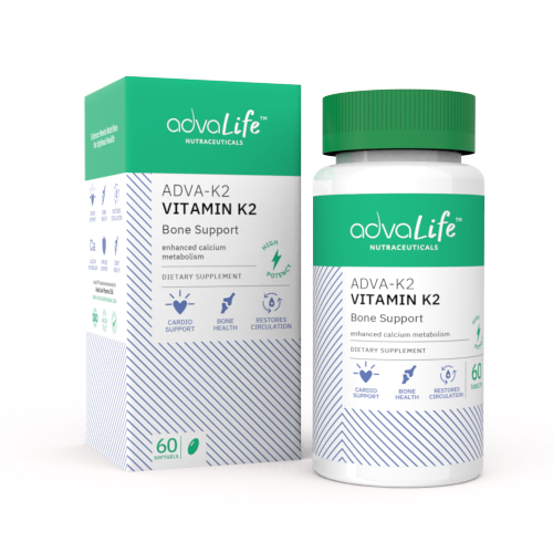 Vitamin K2 Capsules (1 box and 1 bottle)