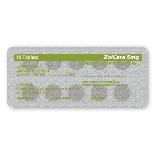 Comprimés de Tartrate de Zolpidem (blister de 10 comprimés)