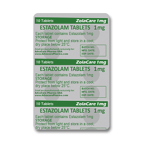 Comprimés d'Estazolam (blister de 10 comprimés)