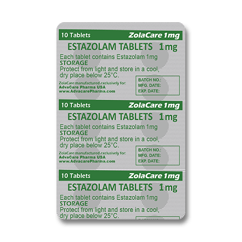 Comprimidos de Estazolam (blíster de 10 comprimidos)