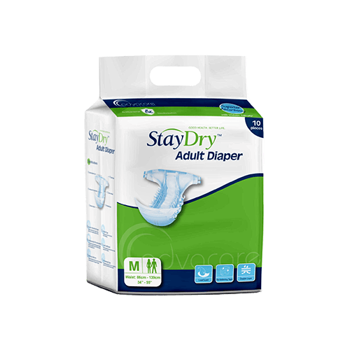 Adult Diapers (a poly bag of 10 pieces)