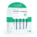 Calcium + Vitamin D3 Effervescent Tablets (box of 12 tubes)