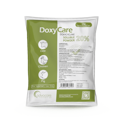 Doxiciclina Polvo Soluble (1 bolsa)