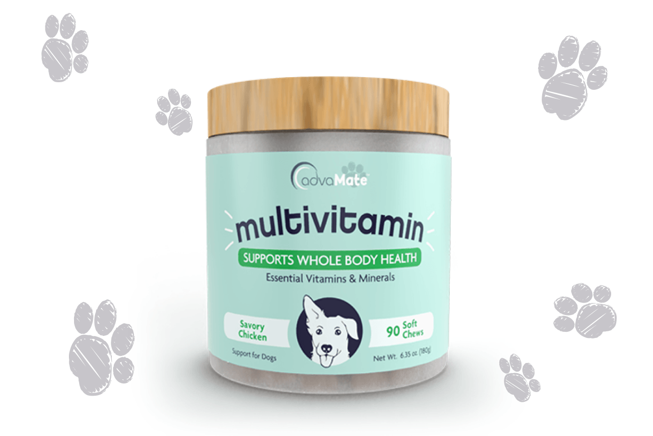Multivitamínico AdvaMate para perros