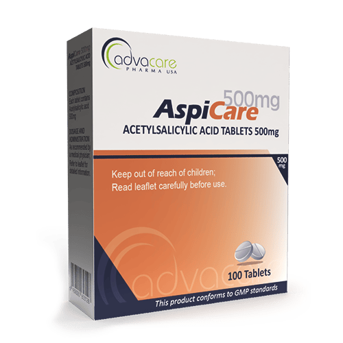Acetylsalicylic Acid Tablets (box of 100 tablets)