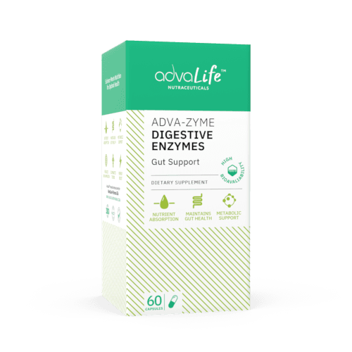 Capsules d'Enzymes Digestives (boîte de bouteilles)