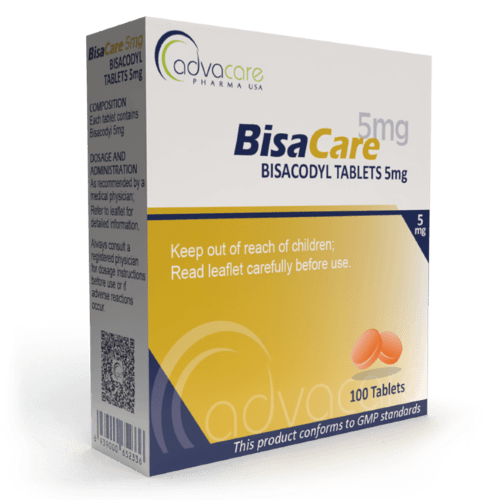 Bisacodyl Tablets (box of 100 tablets)
