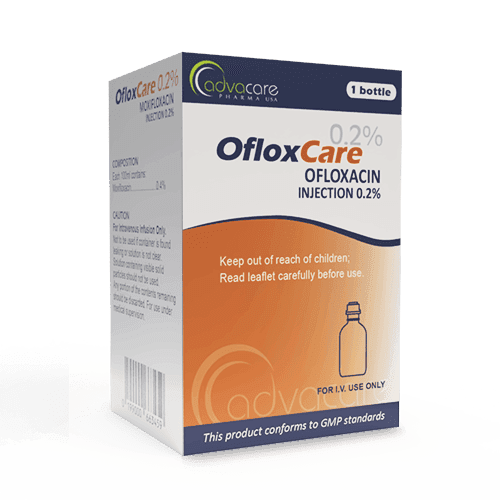 Inyección de Ofloxacina (caja de 1 frasco)
