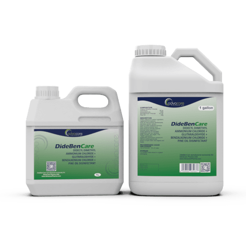 Désinfectant au Didecyl Diméthyl Ammonium Chlorure + Glutaraldéhyde + Chlorure de Benzalkonium + l'Huile de Pin ()