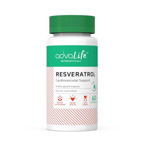 Resveratrol Capsules (bottle of 60 capsules)