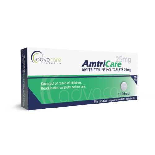 Amitriptyline HCL Comprimés (boîte de 10 comprimés)