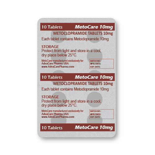 Metoclopramida Comprimidos (blister de 10 comprimidos)