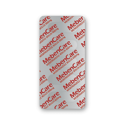 Bolos de Mebendazol (ampolla de 5 bólidos)