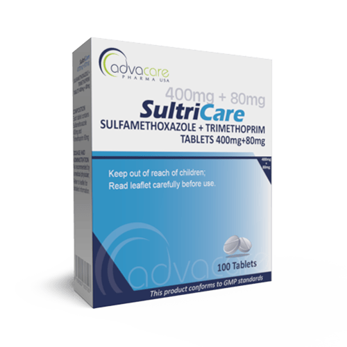 Sulfamethoxazole + Trimethoprim Tablets (box of 100 tablets)