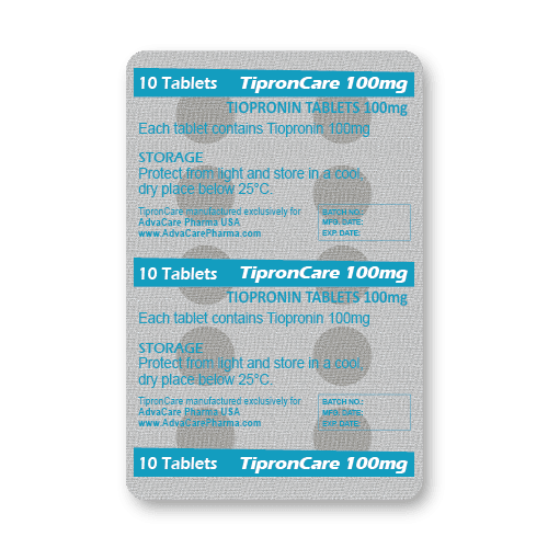 Comprimés de Tiopronine (blister de 10 comprimés)