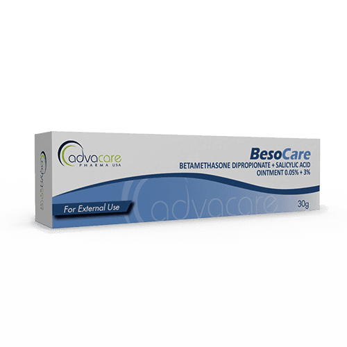 Pommade de Dipropionate de Bétaméthasone + Acide Salicylique (boîte de 1 tube)