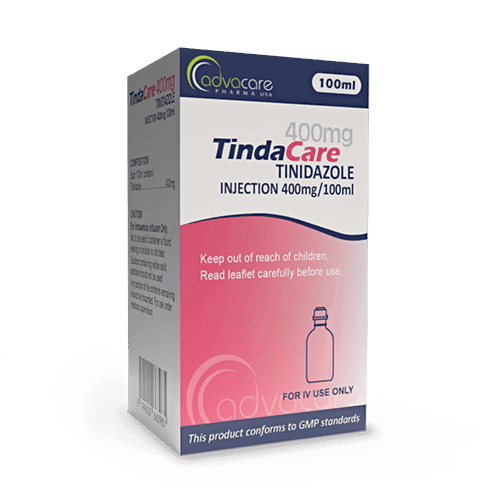 Injection de Tinidazole (boîte de 1 flacon)