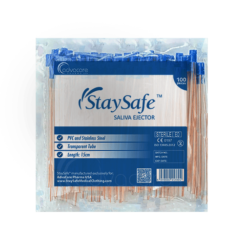 Saliva Ejector (PE bag of 100 pieces)