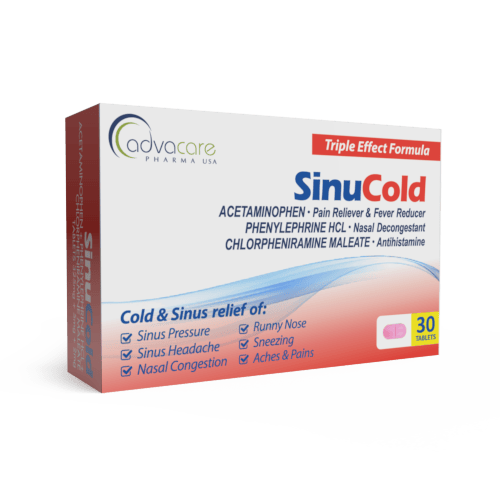 Sinus + Rhume Comprimés (boîte de 30 comprimés)